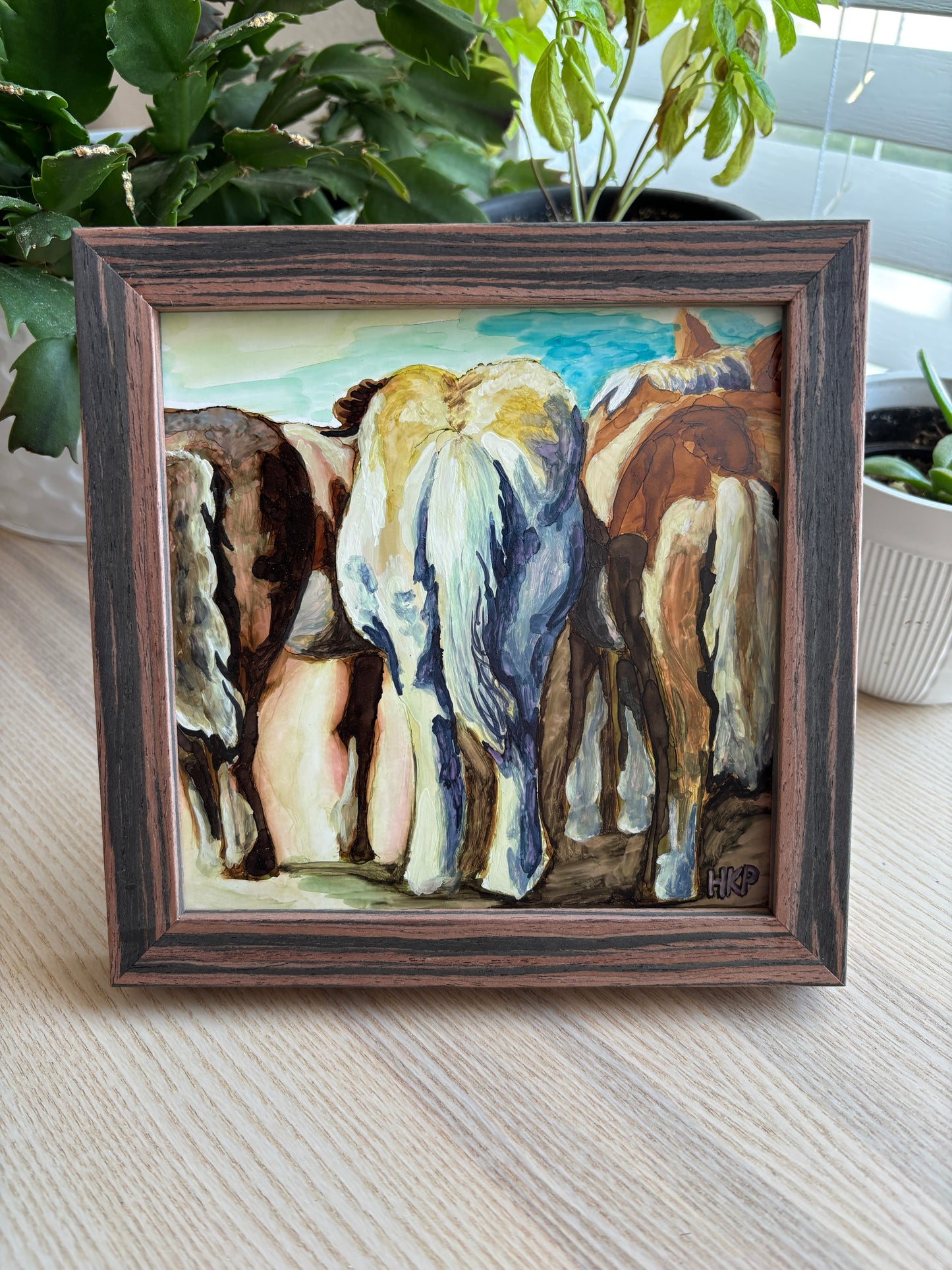 Barnyard Gossip - Original Artwork