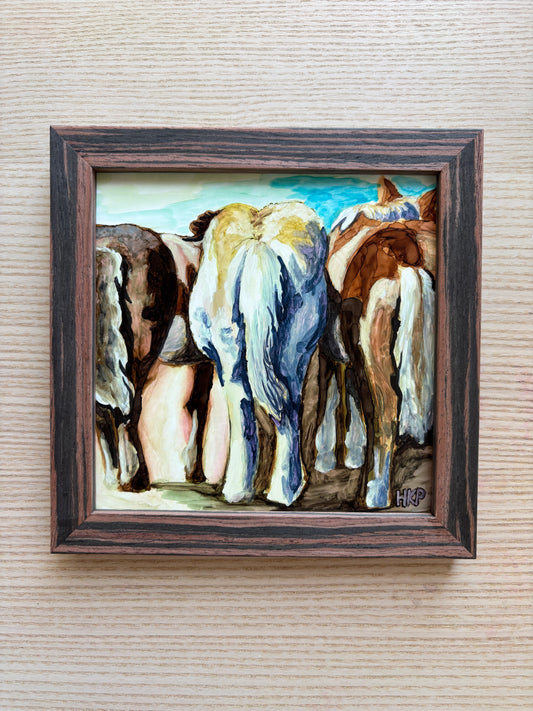 Barnyard Gossip - Original Artwork