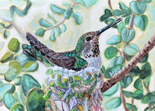 A Cozy Nest - Original Artwork